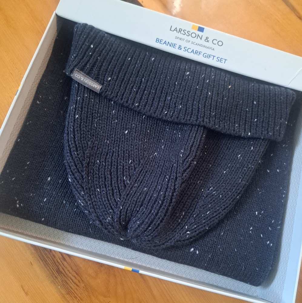 Hat and scarf set